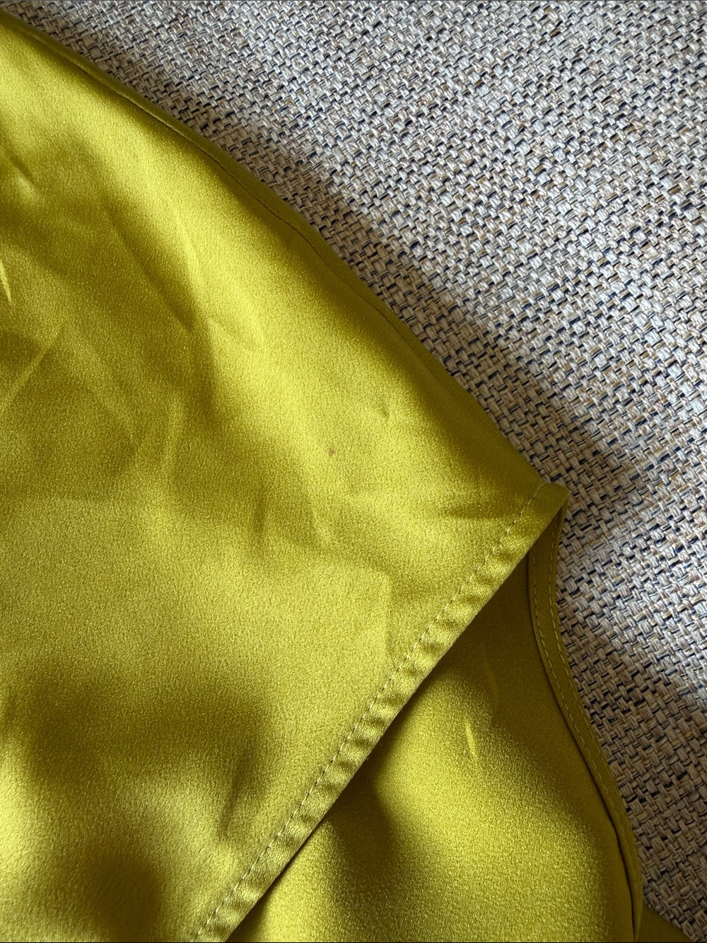 ASOS Olive Green Satin Mini Dress - Picture 5 of 5